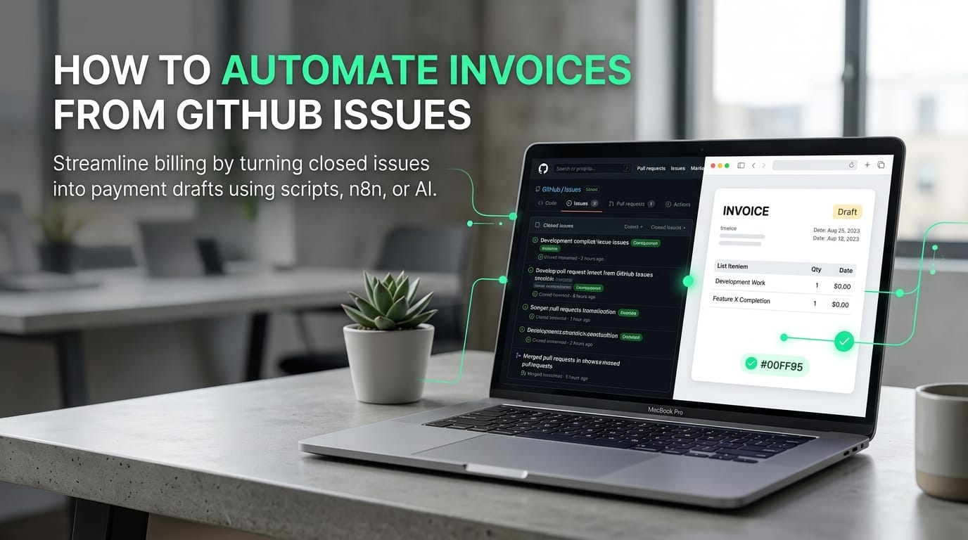 How to Automate Invoices from GitHub Issues