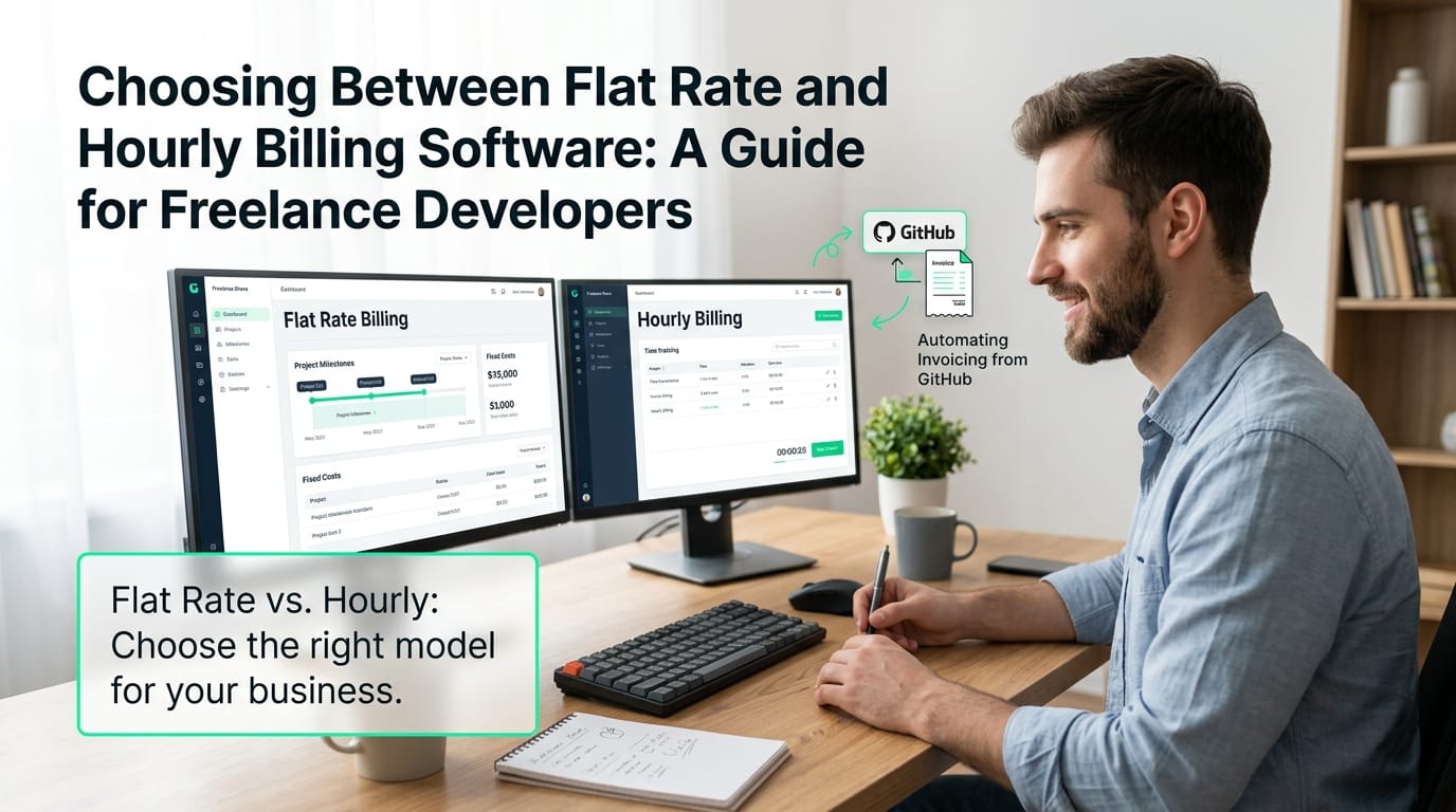 Choosing Between Flat Rate and Hourly Billing Software: A Guide for Freelance Developers