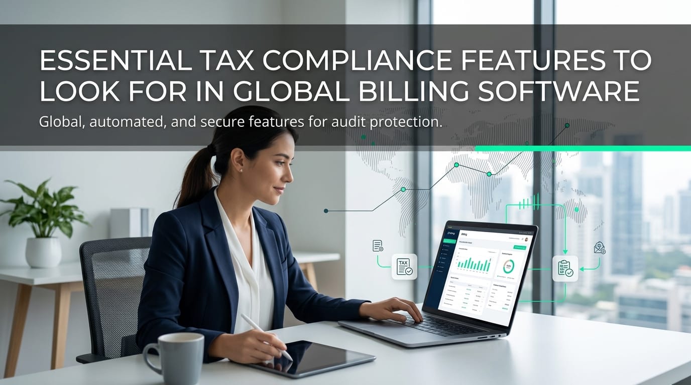 Essential Tax Compliance Features to Look for in Global Billing Software